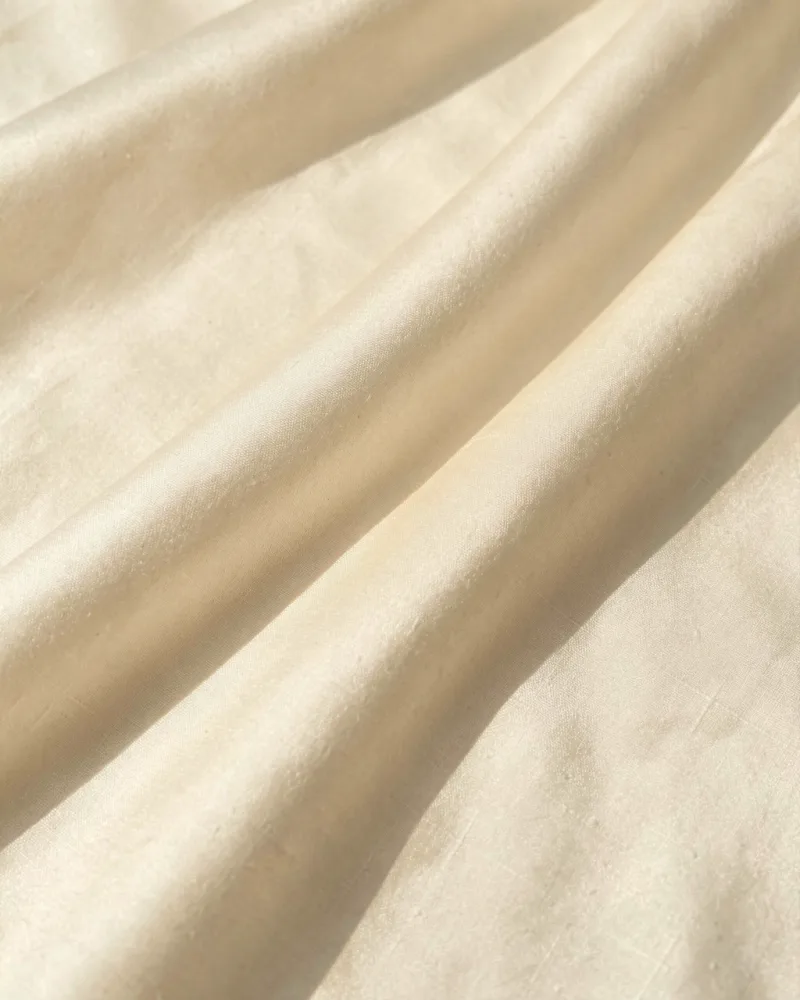 Cloud Egyptian Sateen Sheet Set — fabric close up
