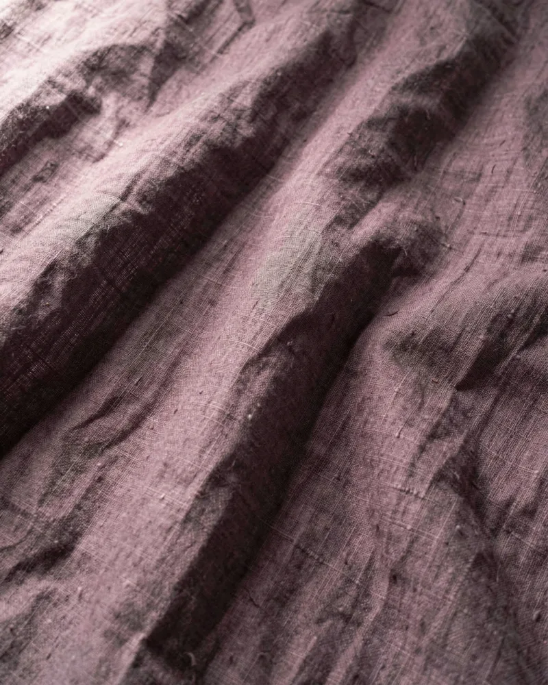Serenity Linen Sheet Set — fabric close up