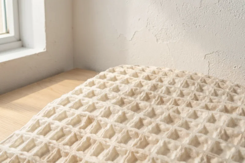 Waffle weave: why the little squares matter